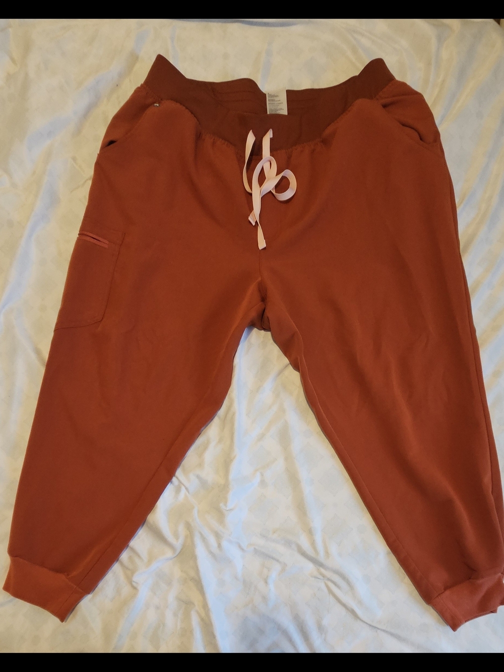 Figs- High Waisted Zamora Joggers- Auburn